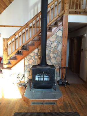 Vermont Castings Defiant Flex Burn Wood Stove In Classic Black