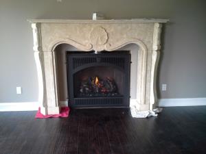 Travis 864 TRV GSR2 DLX SCR ZC Gas Fireplace