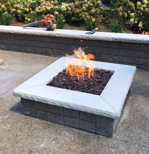 Warming Trends 30 Inch Square Firepit